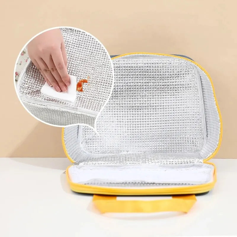 Portable Insulated Canvas Lunch Bag - Savvy Savins