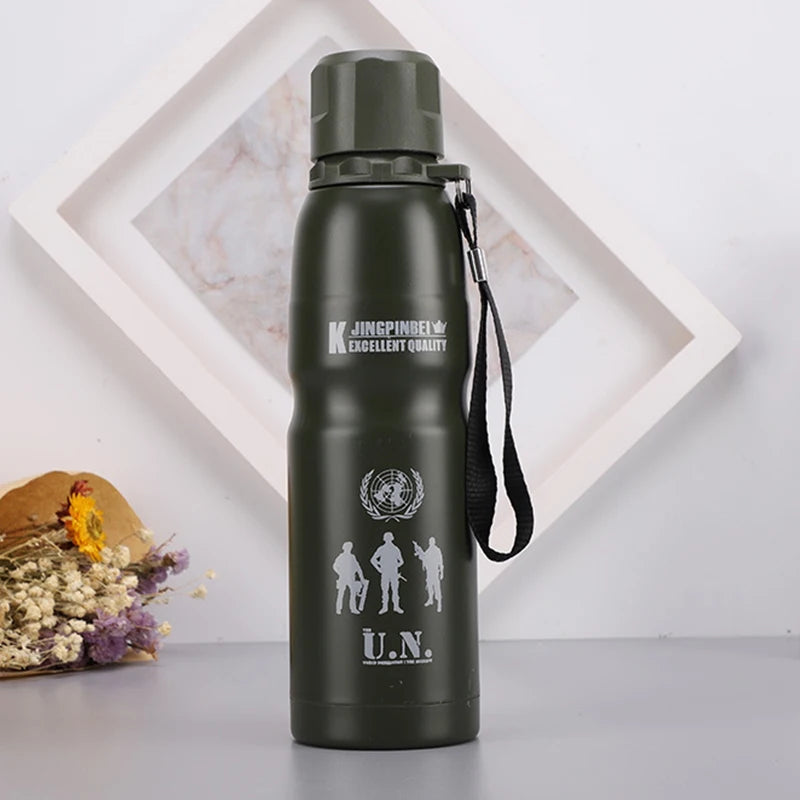 Large-Capacity Vacuum Flask for Climbing & Fitness - Savvy Savins