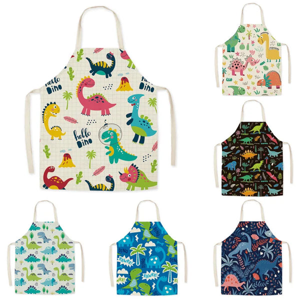 Cartoon Dinosaur Cute Apron