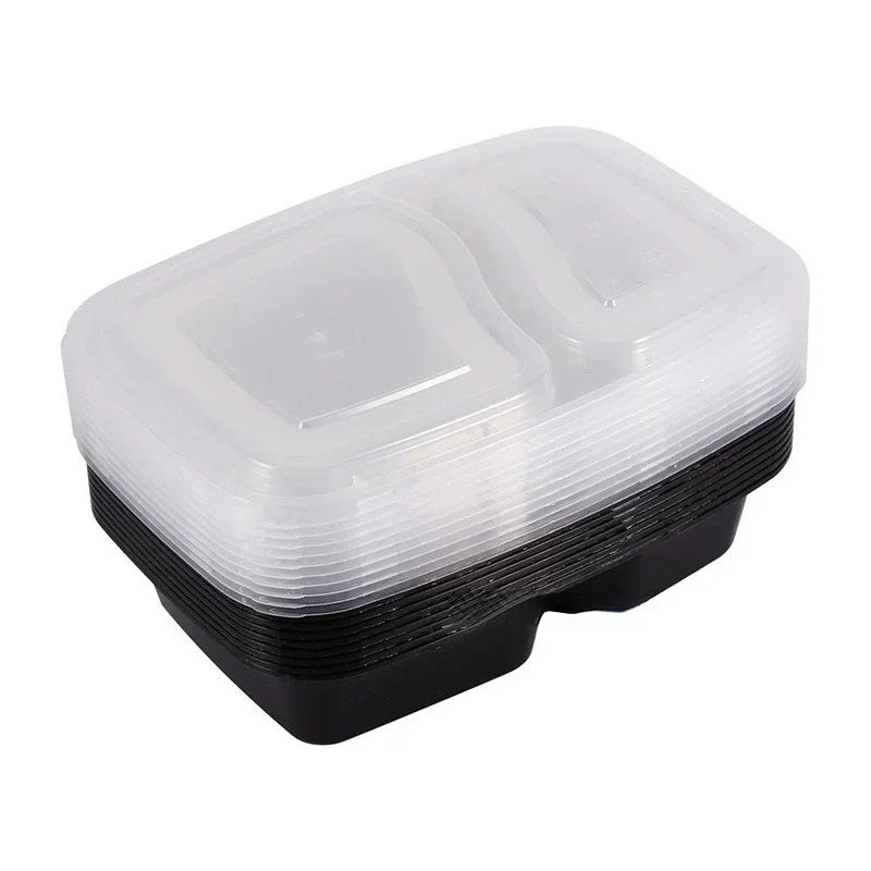 Plastic Reusable Bento Box Meal Storage - Savvy Savins