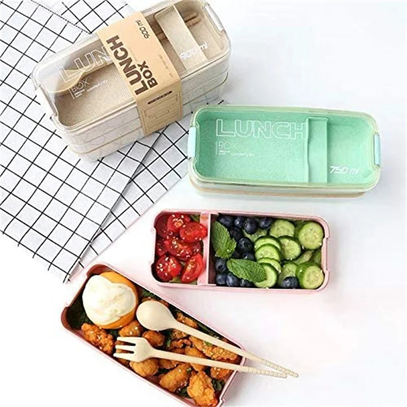 Kids Bento Box Leakproof Lunch Containers - Savvy Savins