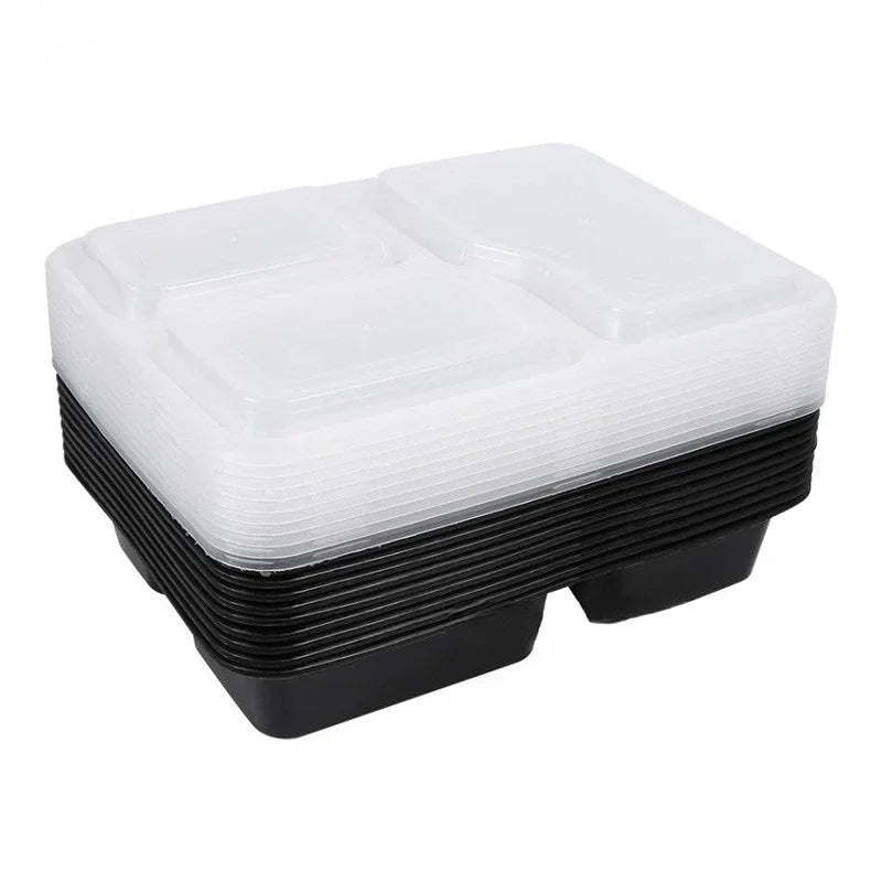 Plastic Reusable Bento Box Meal Storage - Savvy Savins