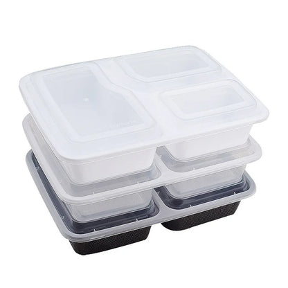 Plastic Reusable Bento Box Meal Storage - Savvy Savins