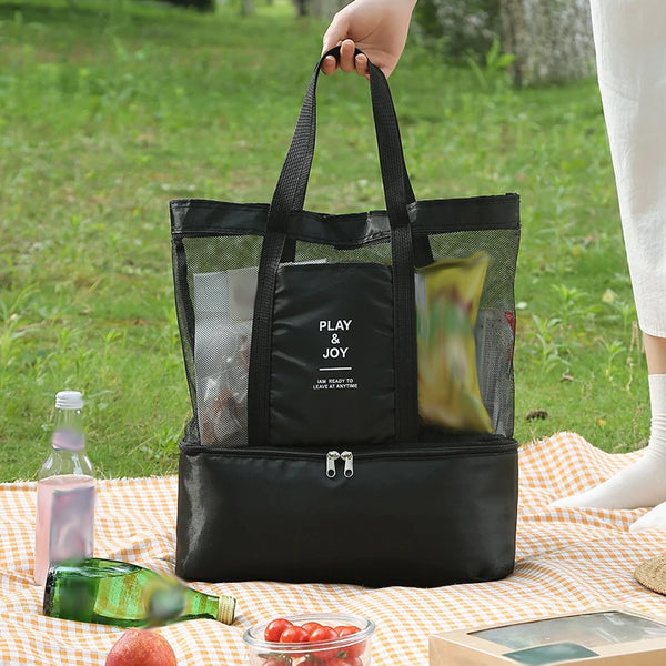 Heat Preservation Net Transparent Bag