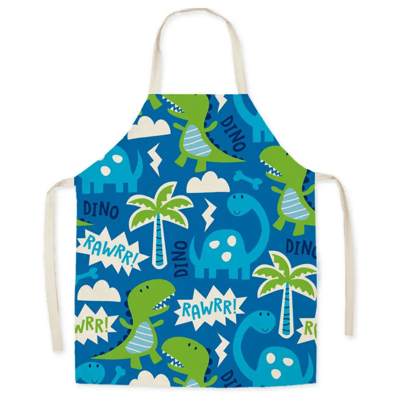 Cartoon Dinosaur Cute Apron