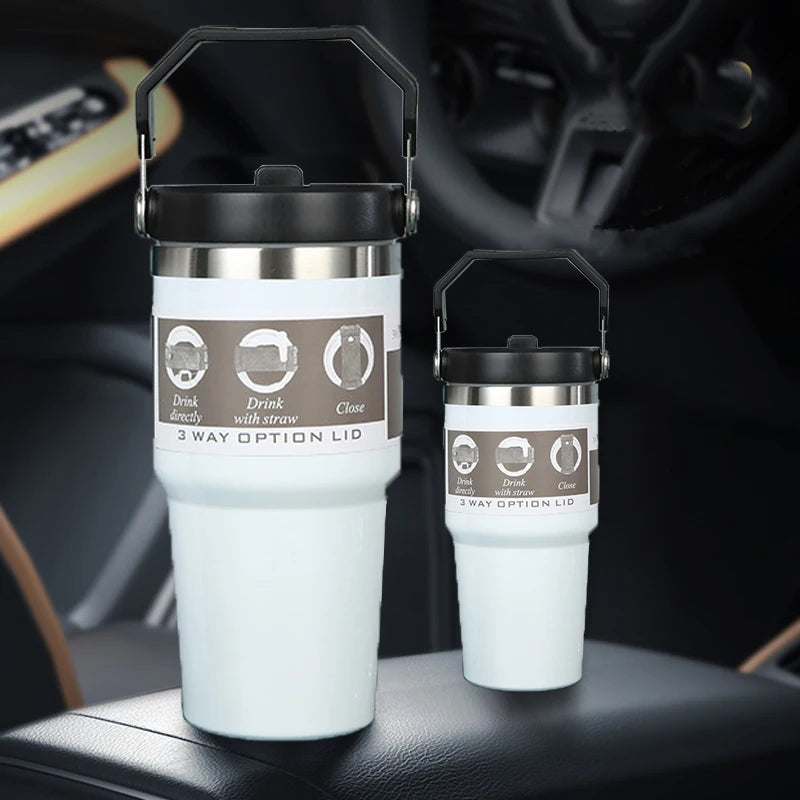 Portable Travel Mug Car Water Bottle - Savvy Savins