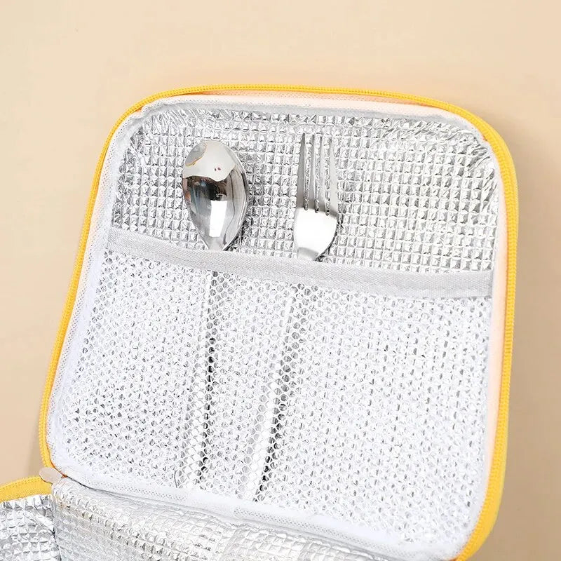 Portable  Insulated Canvas Lunch Bag - Savvy Savins