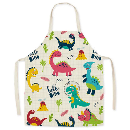 Cartoon Dinosaur Cute Apron