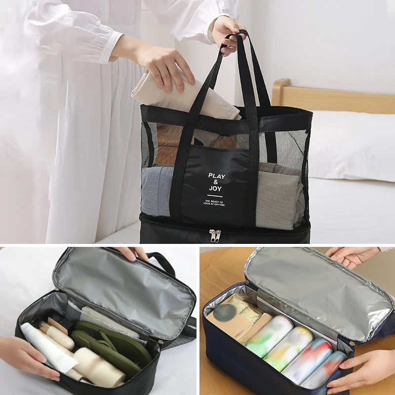 Heat Preservation Net Transparent Bag - Savvy Savins