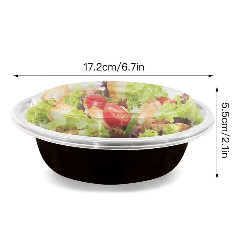 10 Packs 24oz Meal Prep Containers with Lids - Savvy Savins