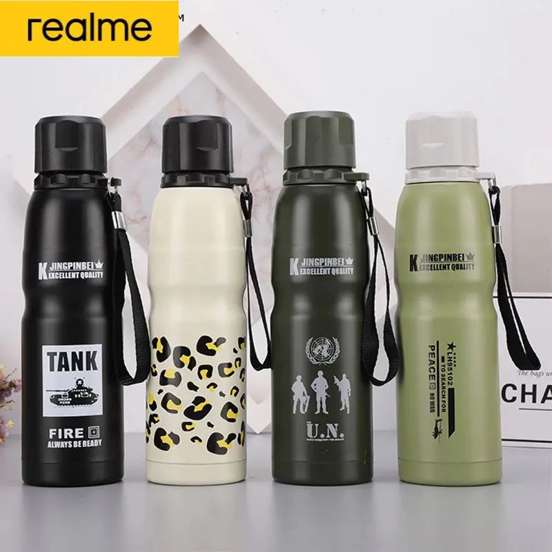 Large-Capacity Vacuum Flask for Climbing & Fitness - Savvy Savins