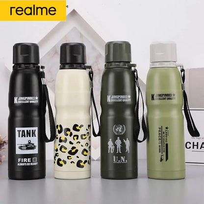 Large-Capacity Vacuum Flask for Climbing & Fitness - Savvy Savins