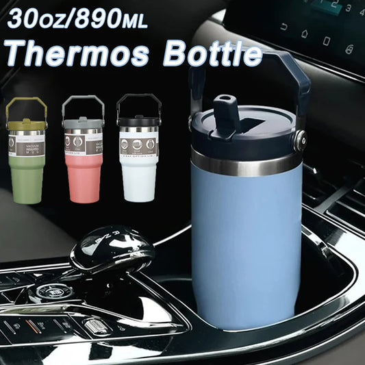 Portable Travel Mug Car Water Bottle - Savvy Savins