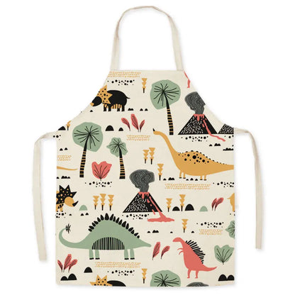 Cartoon Dinosaur Cute Apron